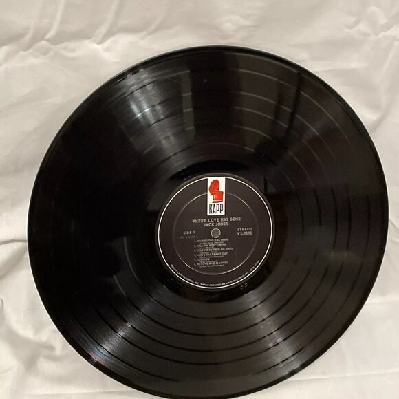 Jack Jones Where Love Has Gone (Vinyl, 1964) Kapp Records KS-3396 VG+ LP Record - Picture 7 of 10
